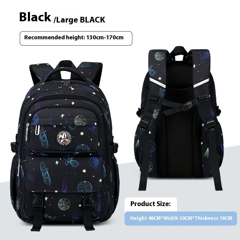 Primary School Student Starry Sky Leisure Schoolbag Junior High School Student Backpack