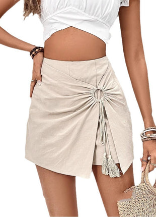 Summer Irregular Skirt Shorts For Women