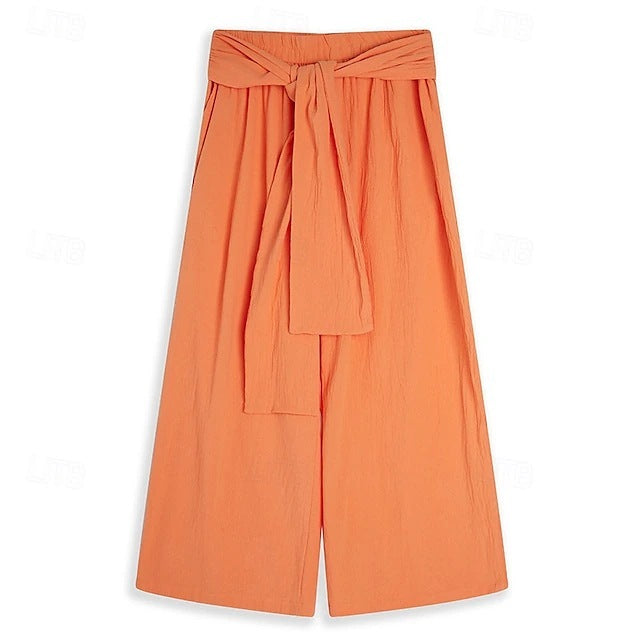 Men's Linen Trousers Summer Stretch