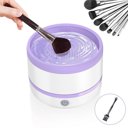 Newly Released at Buy Center: Makeup Brush Automatic Cleaning Device Beauty Tools Light Purple