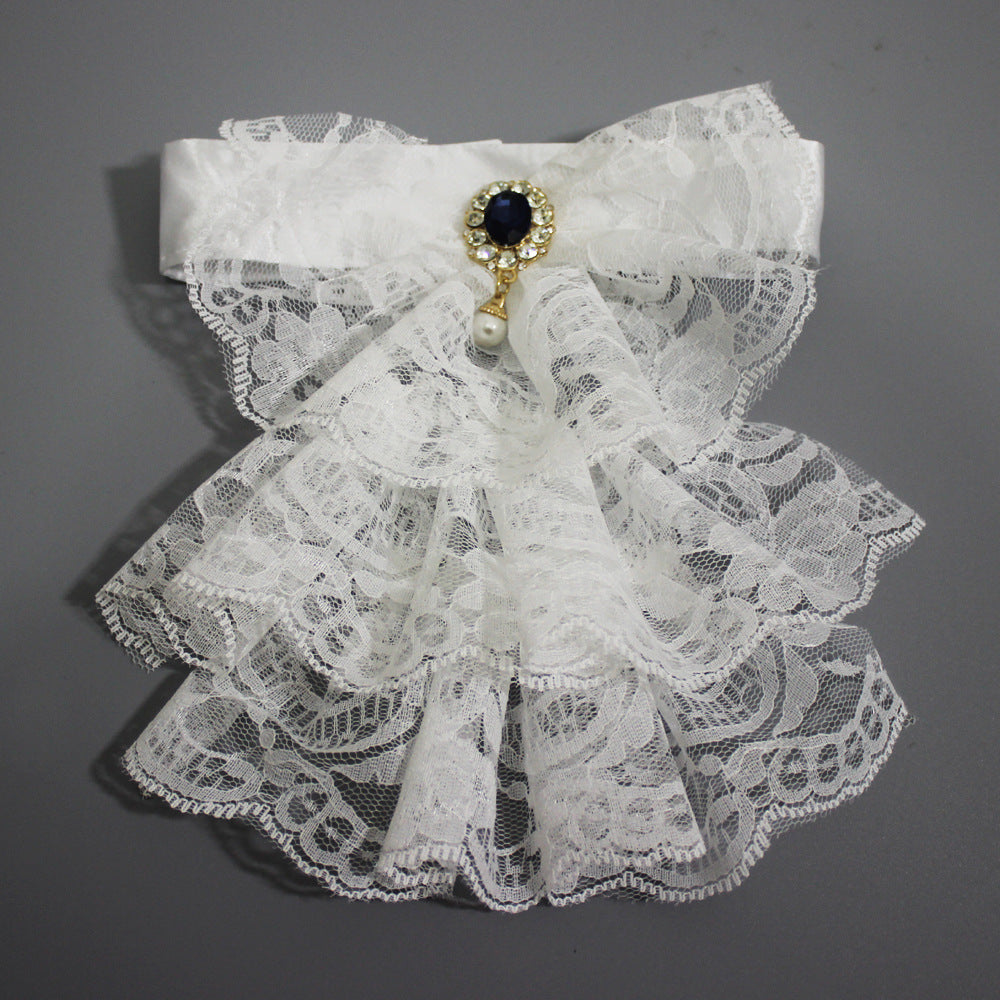 Fresh Arrivals at Buy Center: Retro Small Scarf Lace Decoration