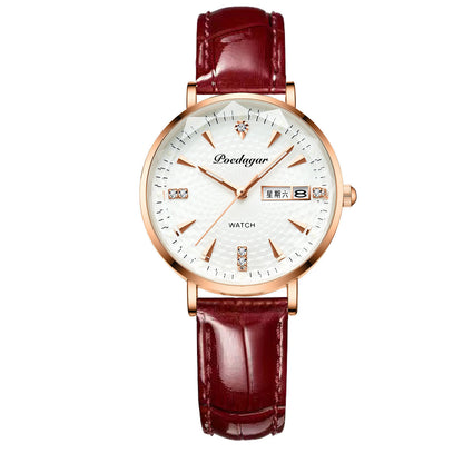 Women's Watch Double Calendar Quartz Buy Center