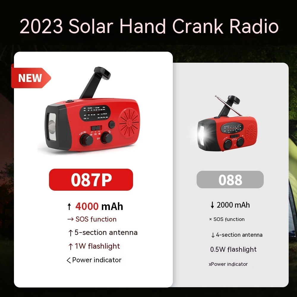 Newly Released at Buy Center: Multi Functional Solar Powered Portable Emergency Radio