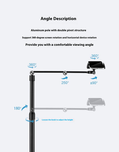 Buy Center Top Rated-Lazy Desktop Bedside Vertical Shooting Live Broadcast Telescopic Lifting Rack