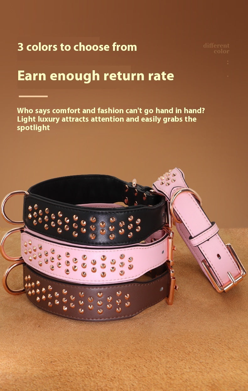 Newly Released at Buy Center: Dog Rivet Collar Anti-bite