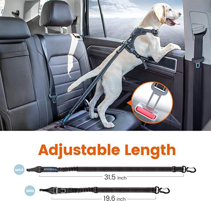 Newly Arrived at Buy Center: Dog Leash Adjustable Telescopic Car Dog Safety Rope