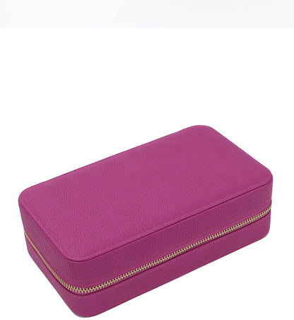 New at Buy Center: Large Capacity Leather Portable And Versatile Built-in Pouch Cosmetic Case