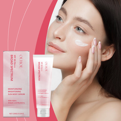 Brightening Protective Cream Outdoor Gentle Moisturizing Face