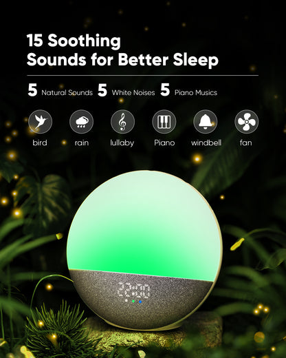 Hot New Items at Buy Center: White Noise Bluetooth Audio RGB Colorful Luminous