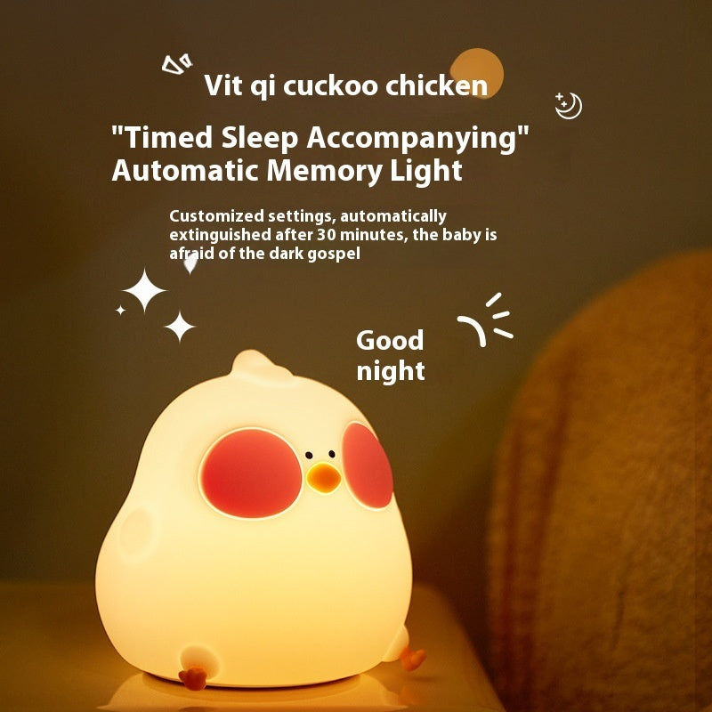 Fresh Arrivals at Buy Center: Cool Chicken Silicone Night Lamp Creative RGB Colorful Remote Control Night Light