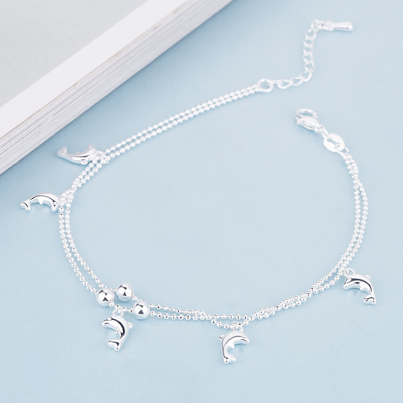 Buy Center Exclusive Offer-Personality Little Dolphin Bracelet Fashion All-match Bracelet