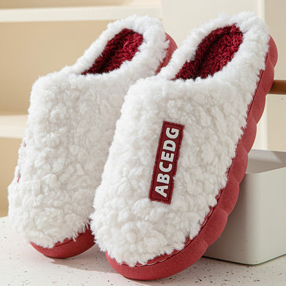 Indoor Warm Thickened Couple Cotton Slippers Buy Center