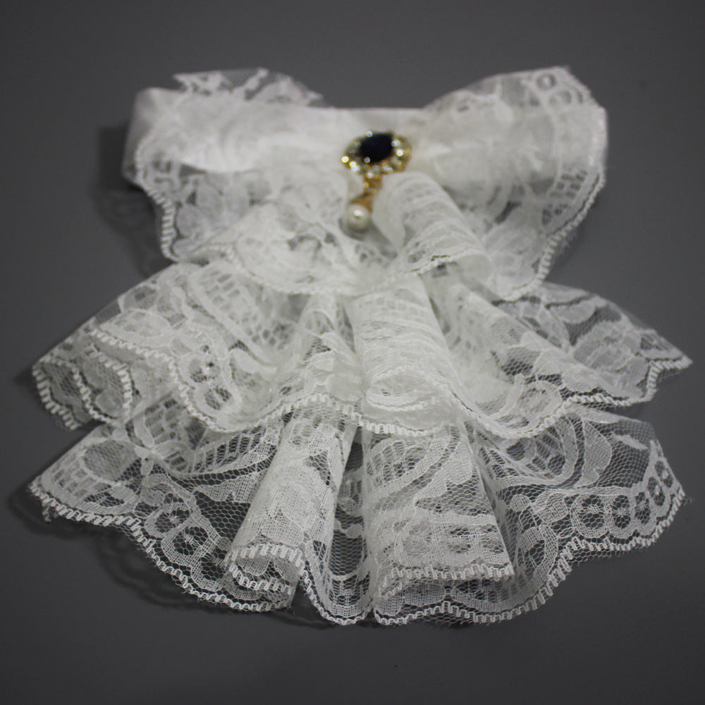 Fresh Arrivals at Buy Center: Retro Small Scarf Lace Decoration