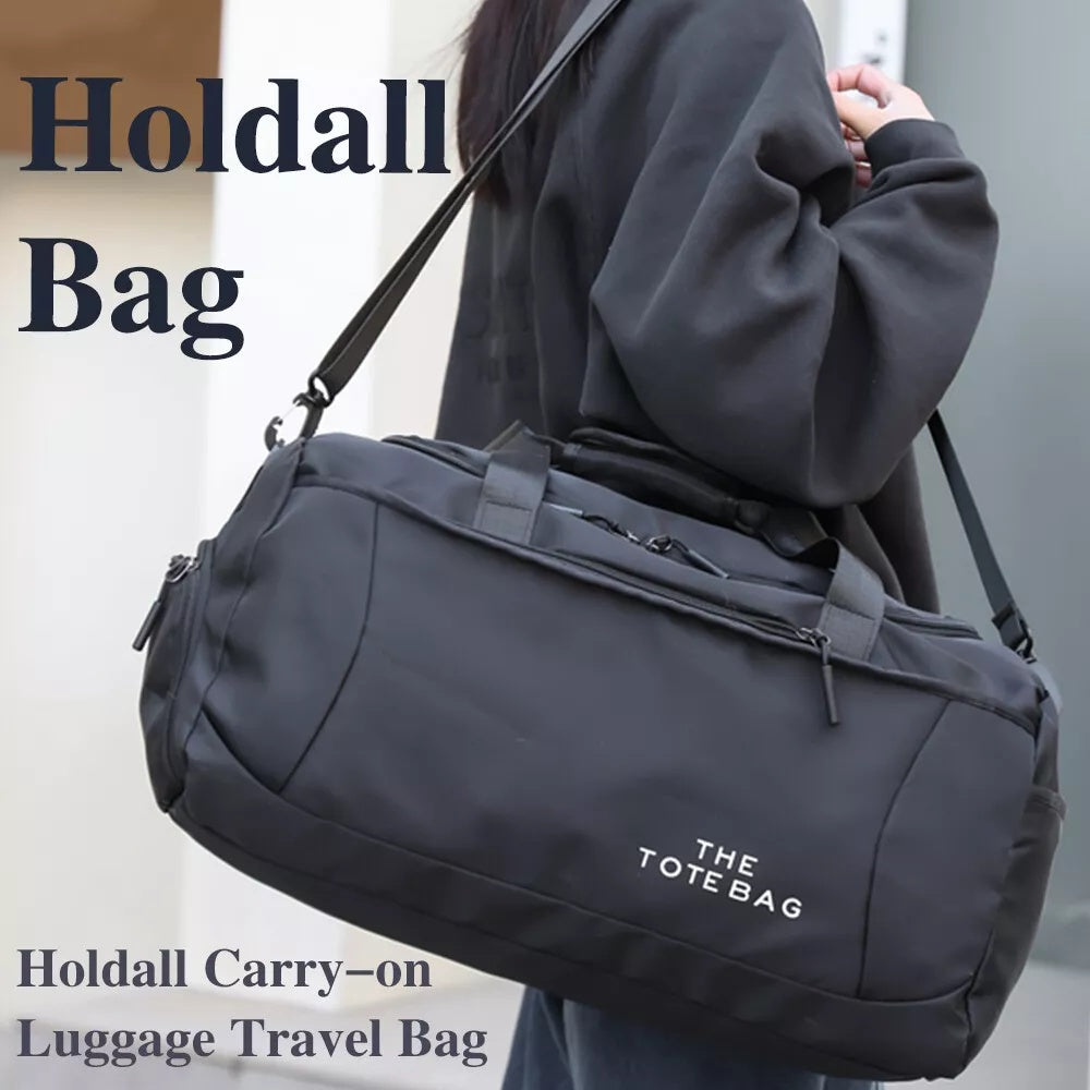 52x27x25cm Large Black Sport Gym Tote New Duffle Bag Travel Work Gear Bag Buy Center