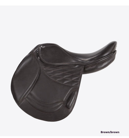 Just Arrived at Buy Center: Saddle Obstacle Saddle Cowhide Horse Harness Equestrian Supplies Brown Saddle 17