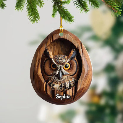 Christmas Tree Decorations Small Animal 2D Flat Print Acrylic Small Pendant Buy Center