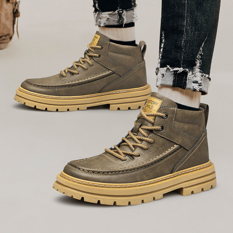 Men's High-top Martin Outdoor Workwear Boots Buy Center