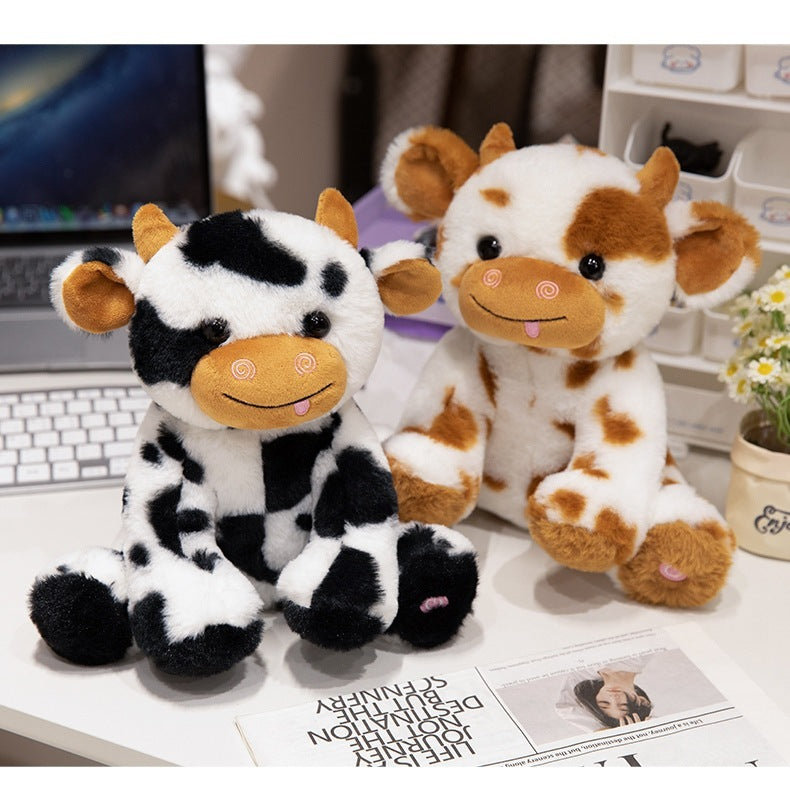 Hot New Items at Buy Center: Colorful Dazzling Cute Luminous Dairy Cattle Doll Plush Toys