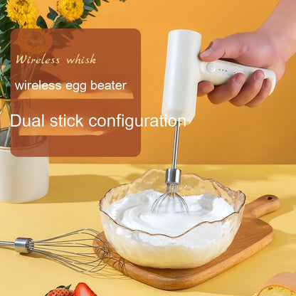 Just Arrived at Buy Center: Wireless Mini Cream Blender Handheld Electric Whisk Household