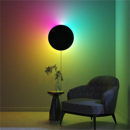 Fresh Arrivals at Buy Center: Bedside RGB Designer Hotel Creative Art Modern Simple Personality Wall Lamp