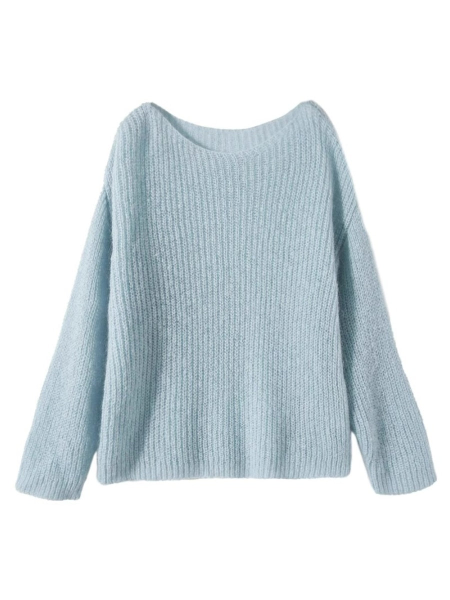 French Style Loose And Idle Knitwear Top Buy Center