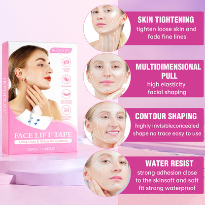 Buy Center Top Rated-Facial Lifting V-shaped Stickers Invisible