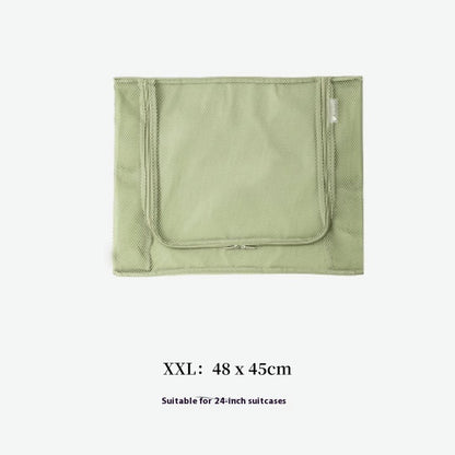 Fresh Arrivals at Buy Center: Mesh Business Trip Travel Clothes Buggy Bag Matcha Large Size