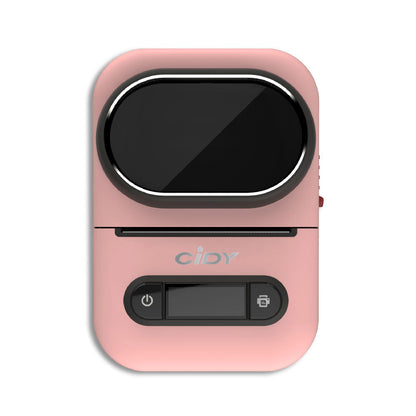 Just Arrived at Buy Center: Handheld Wireless Bluetooth Portable Printer Pink