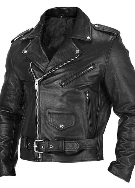 Motorcycle Men's Leather Clothing Spring And Autumn