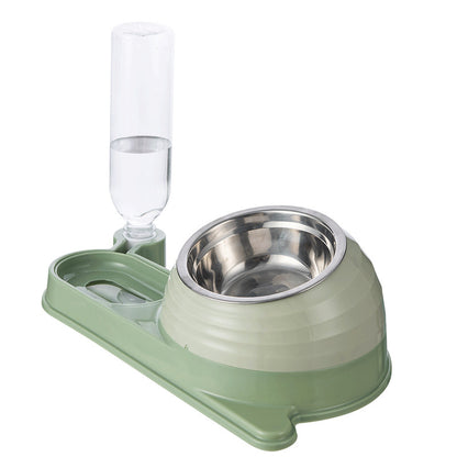 Hot New Items at Buy Center: Cat Food Bowl Cat Bowls Whisker Friendly With Water Dispenser For Cats And Small Dogs