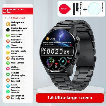 Pulsera deportiva reloj inteligente presión arterial masculino Bluetooth