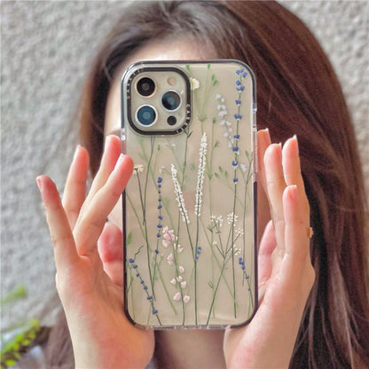 Just Arrived at Buy Center: Drop-resistant Ins Style Timbo Flowers Phone Case