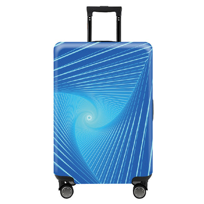 Newly Released at Buy Center: Trendy Unique Suitcase Suite Elastic Case Cover Luggage Protective Cover Travel Trolley Case Dust Cover 007style