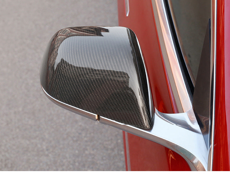 Just Arrived at Buy Center: Carbon Fiber Rear View Mirror Cover Modification