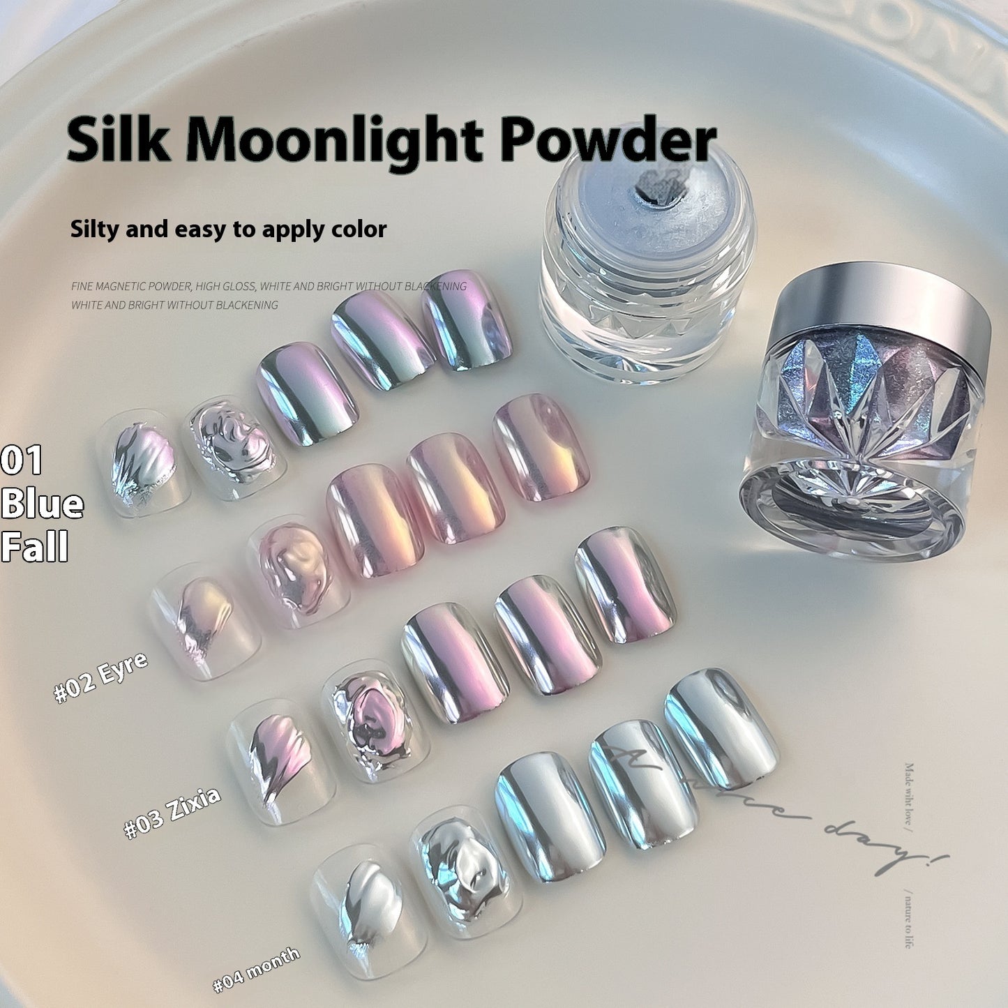 Nail Silk Moonlight Magic Mirror Powder Decoration Buy Center