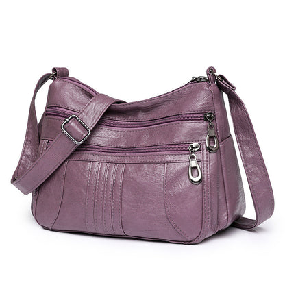 Nuevo bolso bandolera informal para mujer, estilo retro de PU, ligero, para ir al trabajo