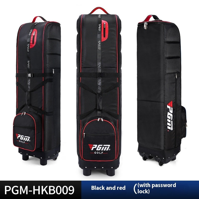 Fresh Arrivals at Buy Center: Thickened Nylon Aviation Bag With Password Lock Black And Red