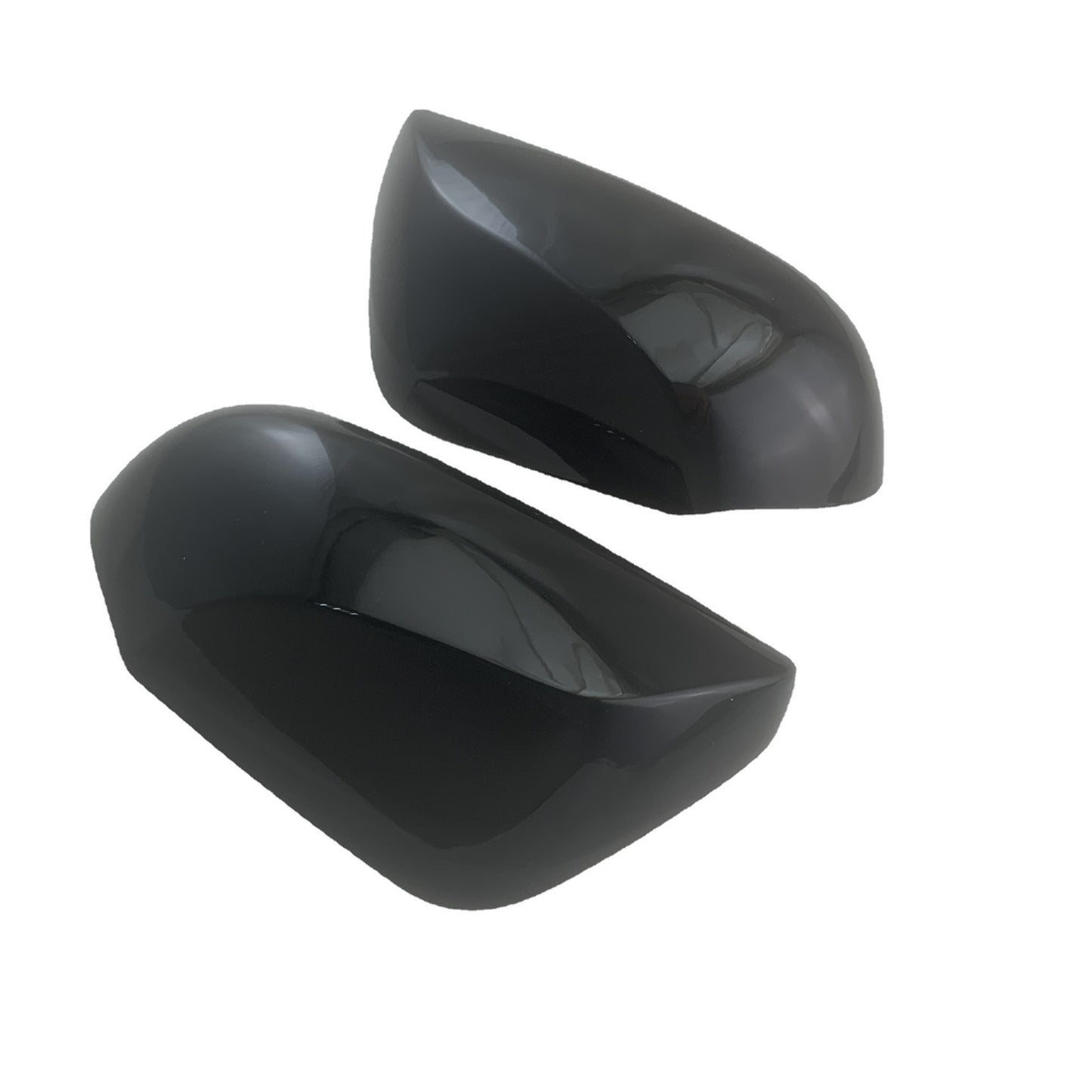 Just Arrived at Buy Center: Bright Black Rear View Mirror Cover Car