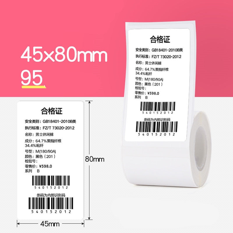 Newly Arrived at Buy Center: Tag Price Label Thermal Barcode Paper 13style