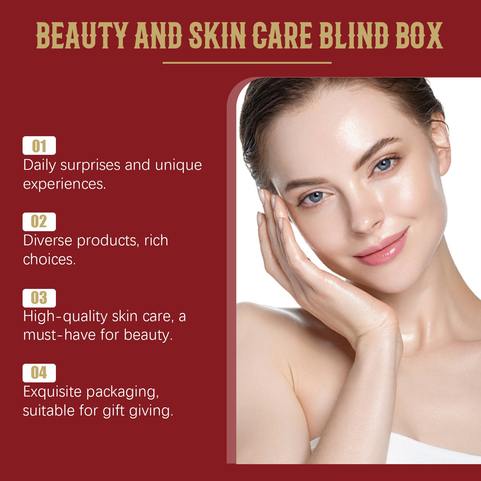 Buy Center Premium-24 Grid Beauty Blind Box Moisturizing