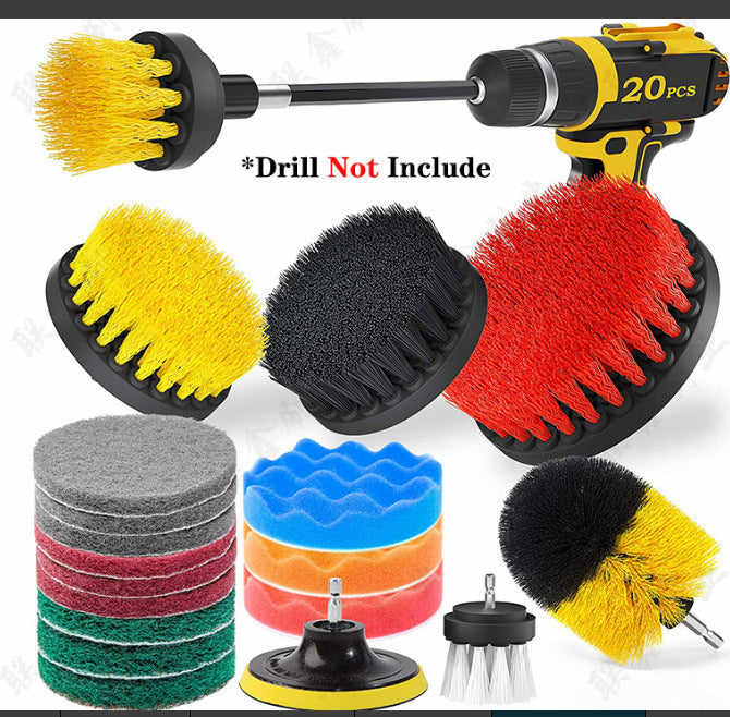 Newly Released at Buy Center: Factory Direct Sale Amazon Car Cleaning Suit Home Car Electric Drill Brush 20 Pieces 1 20 Pieces 1 Pp