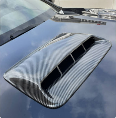 Fresh Arrivals at Buy Center: Car Airscoop Shroud Air Vent Engine Cover Decorative Cover Machine Cover Carbon Fiber