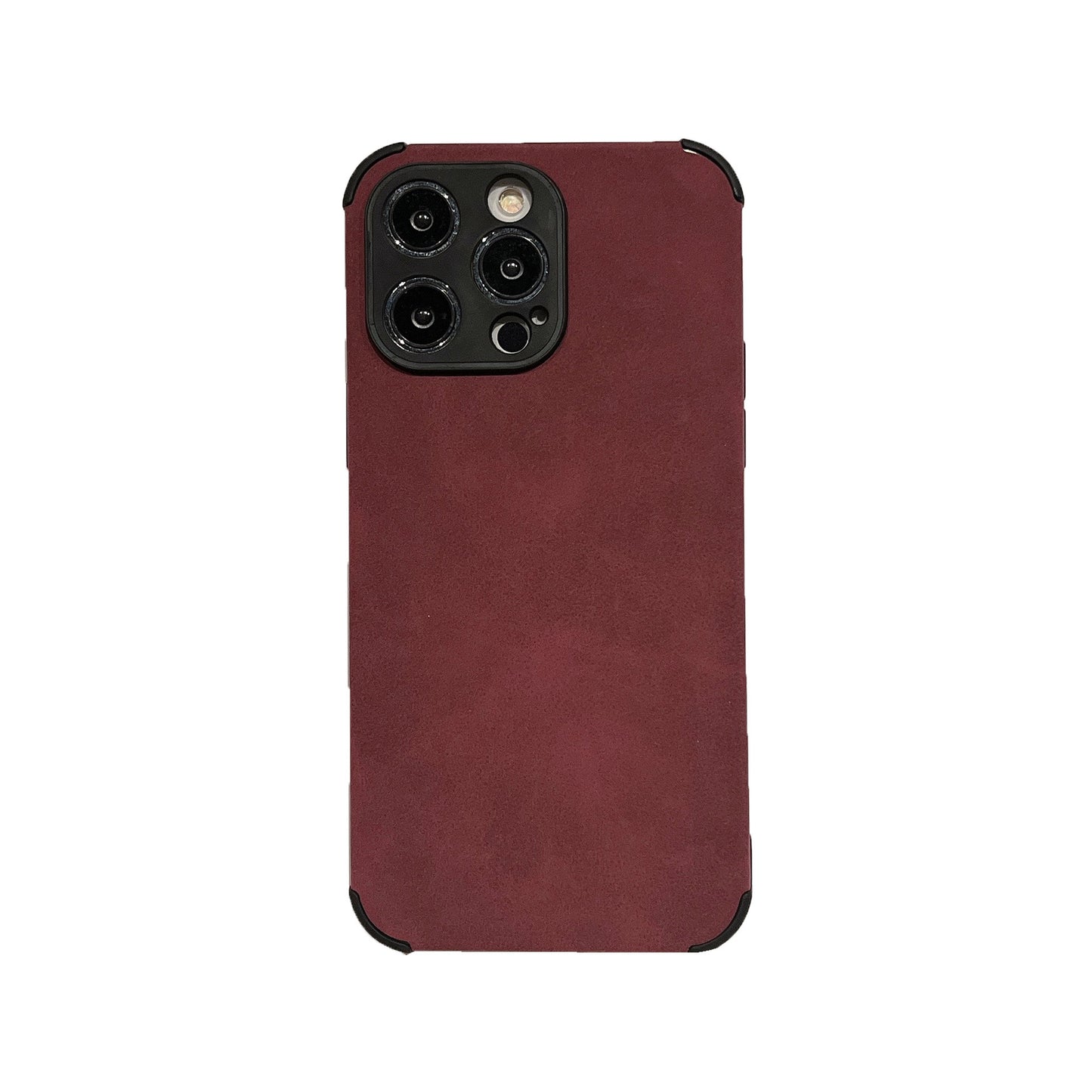 Solid Color Silicone Lambskin Phone Case Buy Center