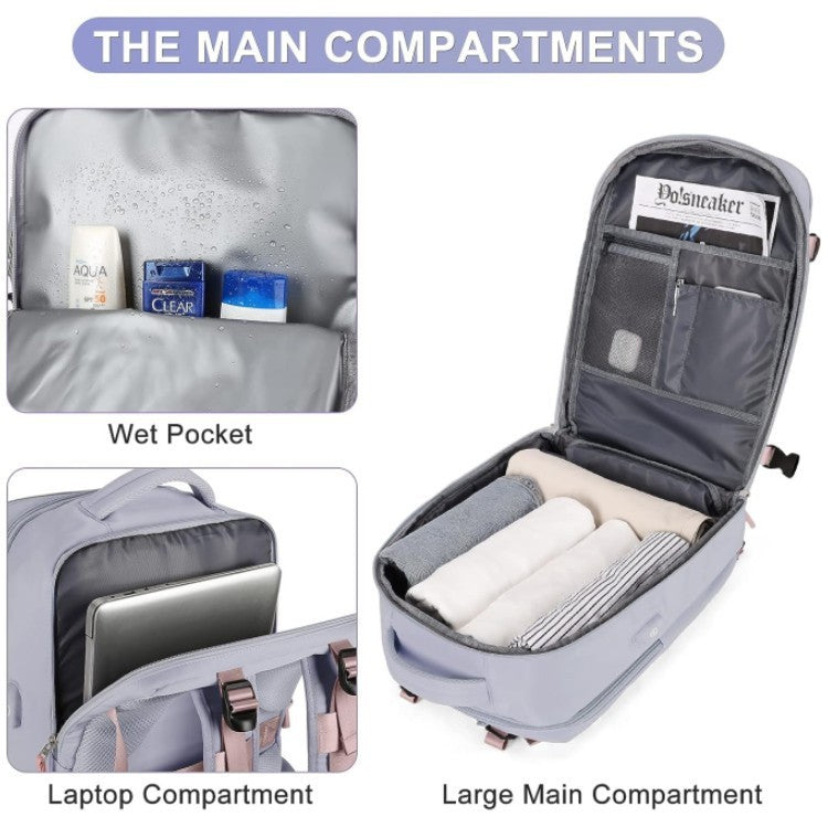 Now Available at Buy Center: Large Capacity Lightweight Multifunctional Luggage Backpack