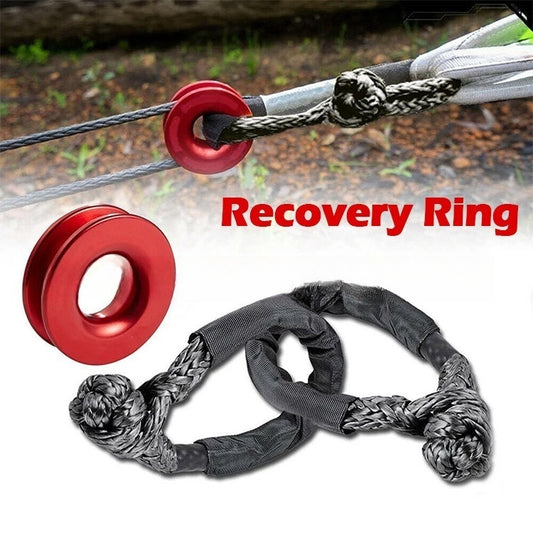 Newly Released at Buy Center: Polymer Pimple Soft Shackle Trailer Rope Cross-border Off-road Traction Pull Car Outdoor Tool Supplies