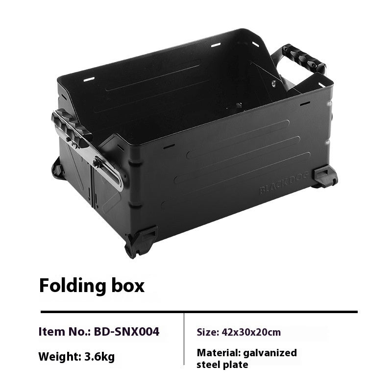 Fresh Arrivals at Buy Center: Camping Outdoor Folding Storage Box Night Black