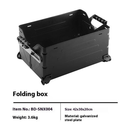 Fresh Arrivals at Buy Center: Camping Outdoor Folding Storage Box Night Black