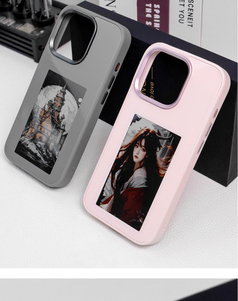 Buy Center Deal-Ink Screen Border Projection Phone Case