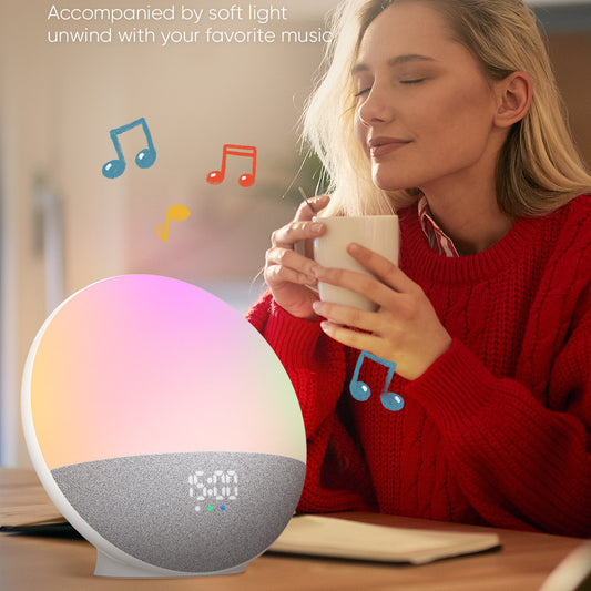 Hot New Items at Buy Center: White Noise Bluetooth Audio RGB Colorful Luminous