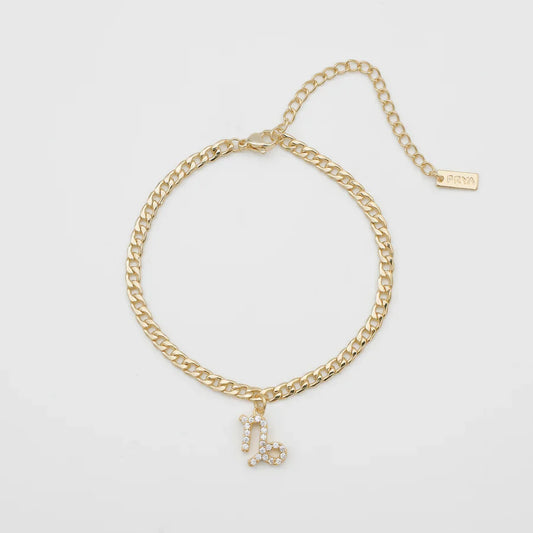 Simple Micro Inlaid Zircon Chain Constellation Anklet | Health, Beauty & Hair2 | Buy Center